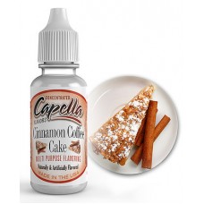 Жидкость для электронных сигарет Capella Cinnamon Coffee Cake (Кофейный торт с корицей) 30мл
